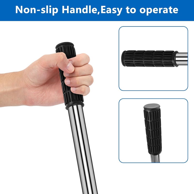 UQM 31-1/2 inch Pool Cover Tool, 2 Pack Pool Cover Installation Tool，Swimming Pool Safety Cover Installation and Removal Rod Tool, Suitable for All Standard Pool Cover Anchors - Image 4